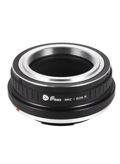Buy High Precision Lens Mount Adapter Ring For M42-Mount Lens To Canon EOS R/RP Black in Saudi Arabia