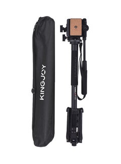 Buy Camera Monopod With Quick Release Plate Black in Saudi Arabia