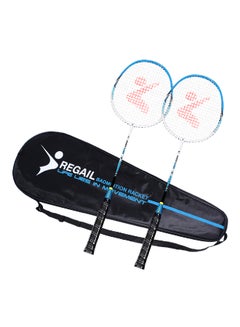 Buy 2 Player Badminton Racket Sports Cover Bag 380grams in UAE