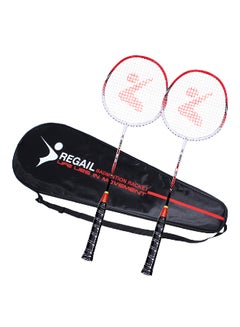 Buy 2 Player Badminton Racket Sports Cover Bag 380grams in UAE