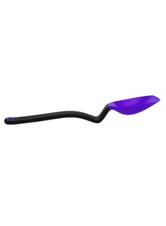 Buy Sit Up Scraping Spoon Purple/Black 27.9x3.4x2.5cm in UAE