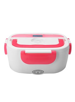 Buy Electric Heating Lunch Box Pink 225 x 155 x 107mm in UAE