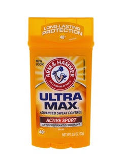 Buy Ultramax Deodorant Antiperspirant Invisible Solid Wide Stick in UAE