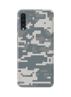 Buy Protective Case Cover For Samsung Galaxy A50 Digital Camo in UAE