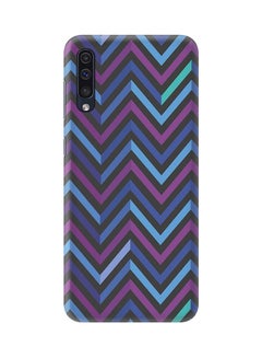 Buy Protective Case Cover For Samsung Galaxy A50 Deep Chevron in UAE
