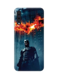 Buy Protective Case Cover For Samsung Galaxy A50 Burning Batman in UAE
