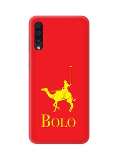 Buy Protective Case Cover For Samsung Galaxy A50 Bolo Red in UAE