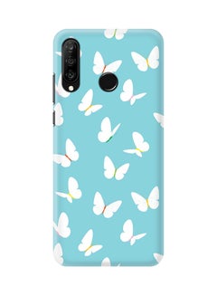 Buy Protective Case Cover For Huawei P30 Lite Fluttering Butterfly in UAE