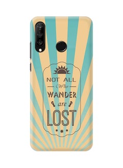 Buy Protective Case Cover For Huawei P30 Lite Wanderers in UAE