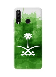 Buy Protective Snap Cover For Huawei P30 Lite Saudi Emblem in UAE