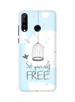 Buy Protective Case Cover For Huawei P30 Lite Set Yourself Free in UAE