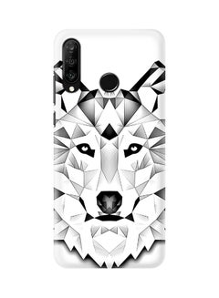 Buy Protective Case Cover For Huawei P30 Lite Poly Wolf in UAE