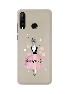 Buy Protective Case Cover For Huawei P30 Lite Love Yourself in UAE