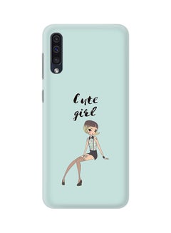 Buy Protective Case Cover For Samsung Galaxy A50 Shy Cute Girl in UAE