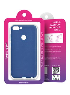 Buy Protective Silicone Back Case Cover For Huawei Honor 9 Lite Blue in Saudi Arabia