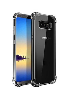 Buy Protective Silicone Back Case Cover For Samsung Galaxy Note 8 Clear in Saudi Arabia