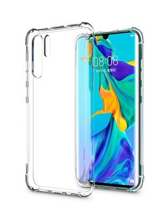 Buy Protective Silicone Back Case Cover For Huawei P30 Pro Clear in Saudi Arabia