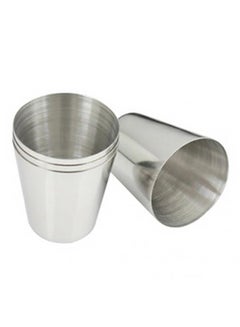 Buy Outdoor Camping Drinking Cup For Hip Flask Silver in UAE