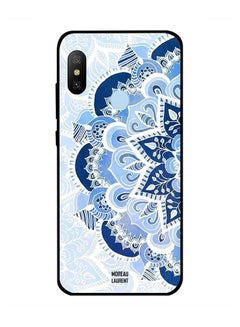 Buy Protective Case Cover For Xiaomi Redmi Note 6 Floral Right Side in UAE