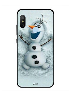 Buy Protective Case Cover For Xiaomi Redmi Note 6 Pro Snowman in UAE