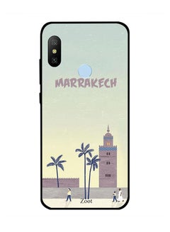 Buy Protective Case Cover For Xiaomi Redmi Note 6 Pro Marrakech in UAE