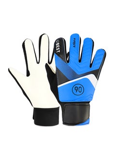Buy Kid's Goalkeeper Gloves Finger Protection Latex Soccer Goalie Gloves Teenagers Breathable Sports Gloves in UAE