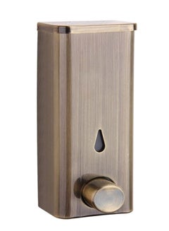 Buy Wall-Mounted Soap Dispenser Brown in Saudi Arabia