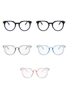 اشتري 5-Pair Oval Eyeglasses Frames 6183772639754 في الامارات