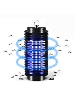 Buy LED USB Electric Mosquito Fly Bug Insect Zapper Killer Black 25x15x9centimeter in UAE