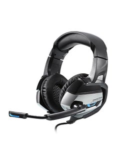 Buy K5 Stereo On-Ear Gaming Headphone With Microphone For PS4/PS5/XOne/XSeries/NSwitch/PC -wired in UAE