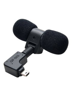 اشتري Mini Stereo Microphone 3 For GoPro Camera أسود في الامارات