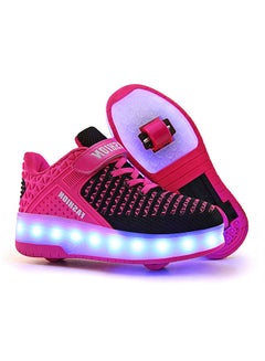 Cool Baby LED Hook And Loop Skate Shoes 