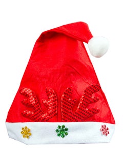 Buy Santa Claus Hat Red/White in UAE