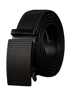 Buy Casual Automatic Buckle Belt Black in Saudi Arabia