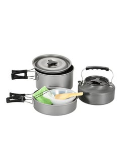 Buy 10-Piece Camping Cookware Set in UAE