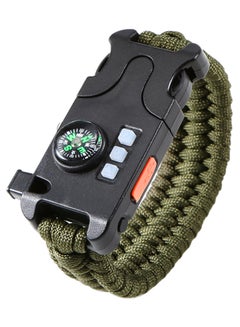 Buy Outdoor 8-In-1 Paracord Survival Bracelet in UAE