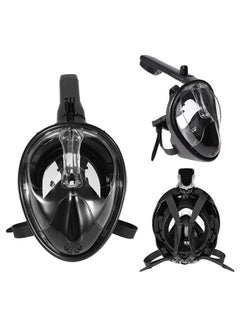 Buy Adjustable Full Face Snorkelling Scuba Diving Mask in Saudi Arabia