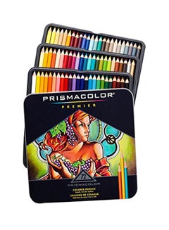 Buy 72-Piece Colored Pencil Set Multicolour in Saudi Arabia