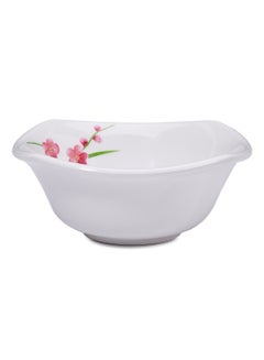 اشتري Spring Blossom Square Bowl White 15 سنتيمتر في الامارات