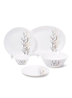 Buy 20-Piece Dinner Set White Standard in UAE