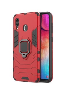 Buy Case Cover for Samsung Galaxy A30 Wine Red in UAE