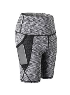 اشتري Sports Yoga Short Training Pants Grey في الامارات