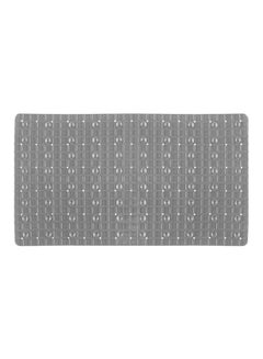 Buy Non Slip Bath Mat With Suction Cups Grey in Saudi Arabia