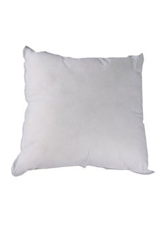 Buy Square Pillow Inserts Polyester White 14x14inch in UAE