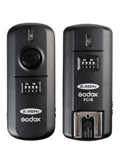 Buy FC-16 2.4GHz 16 Channels Wireless Remote Flash Black in Saudi Arabia