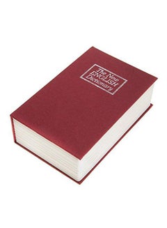 اشتري خزنة أمان على شكل قاموس مزودة بمفتاح أحمر 432جرام في السعودية