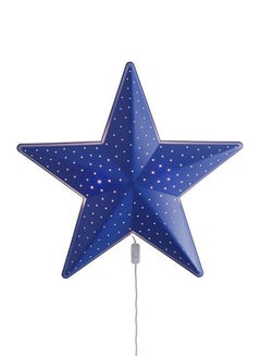 Buy Star Shaped LED Night Lamp Blue in UAE