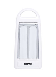 اشتري فانوس طوارئ LED قابل للشحن أبيض 11x12سنتيمتر في الامارات