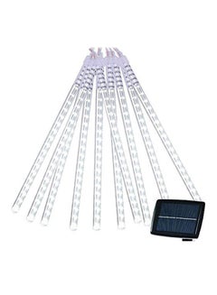 Buy 10-Tubes Solar Powered Shower Outdoor LED Light White in UAE