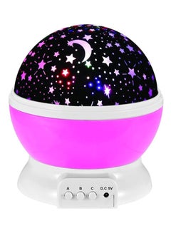 اشتري LED Star Master Rotating Night Light Multicolor 9x20cm في مصر